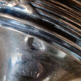 Silver and crystal liquor service