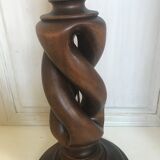 Vintage wooden lamp 47cm