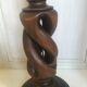 Lampe en bois vintage 47cm