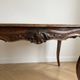 Louis XV coffee table in carved solid wood.
