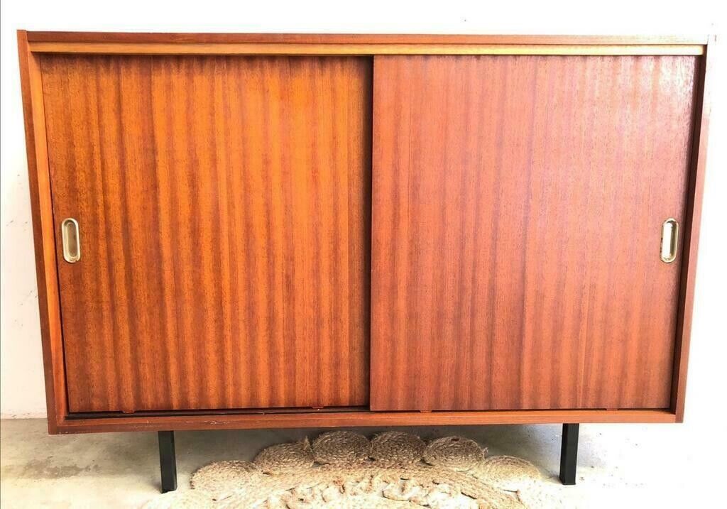 Danish wardrobe sliding doors 60s