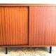 Danish wardrobe sliding doors 60s