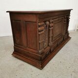 Oak office counter