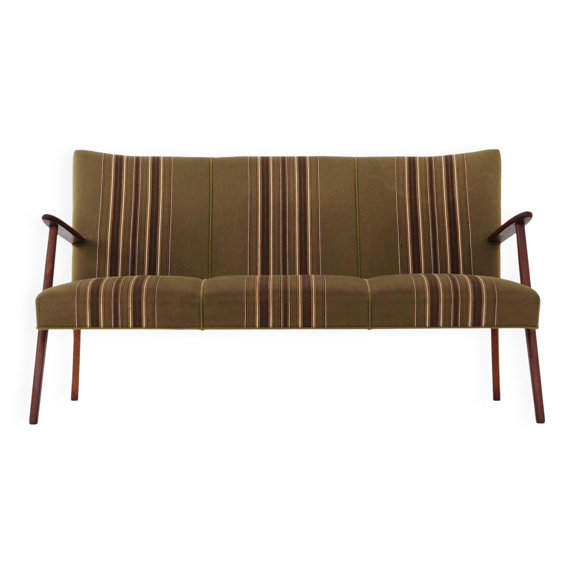 Teak sofa, Danish design, 1960s, production: Denmark