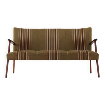 Teak sofa, Danish design, 1960s, production: Denmark