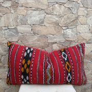 Moroccan pillowcase, Berber cushion cover, woven pillowcase