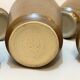 Set of 6 Digouin tumblers in beige brown stoneware