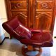 Scandinavian reclining relax armchair in Anderssons leather