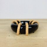 Vallauris ceramic rope pocket emptier