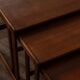 Teak nesting tables - set of 3 - Arne Hovmand-Olsen for Mogens Kold