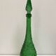 Green bubble carafe Empoli from the 1960s