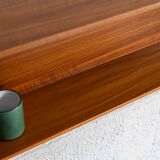 240 cm floating wall shelf by Walter Wirz