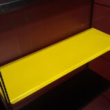 Floor vintage string style tomado 3 studs moist mat dorsaded with 5 tablets. , yellow and black97