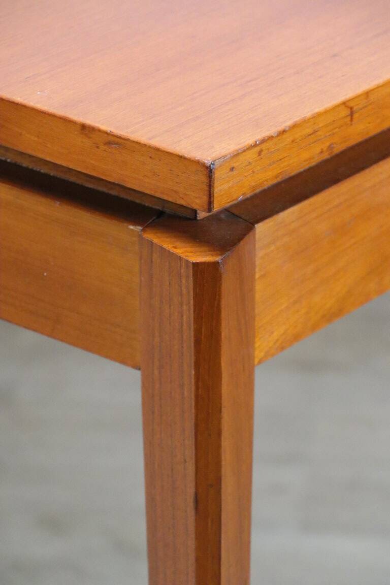 Vintage extendable teak dining table - 1960