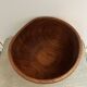 Wooden salad bowl