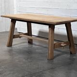 Faded oak table