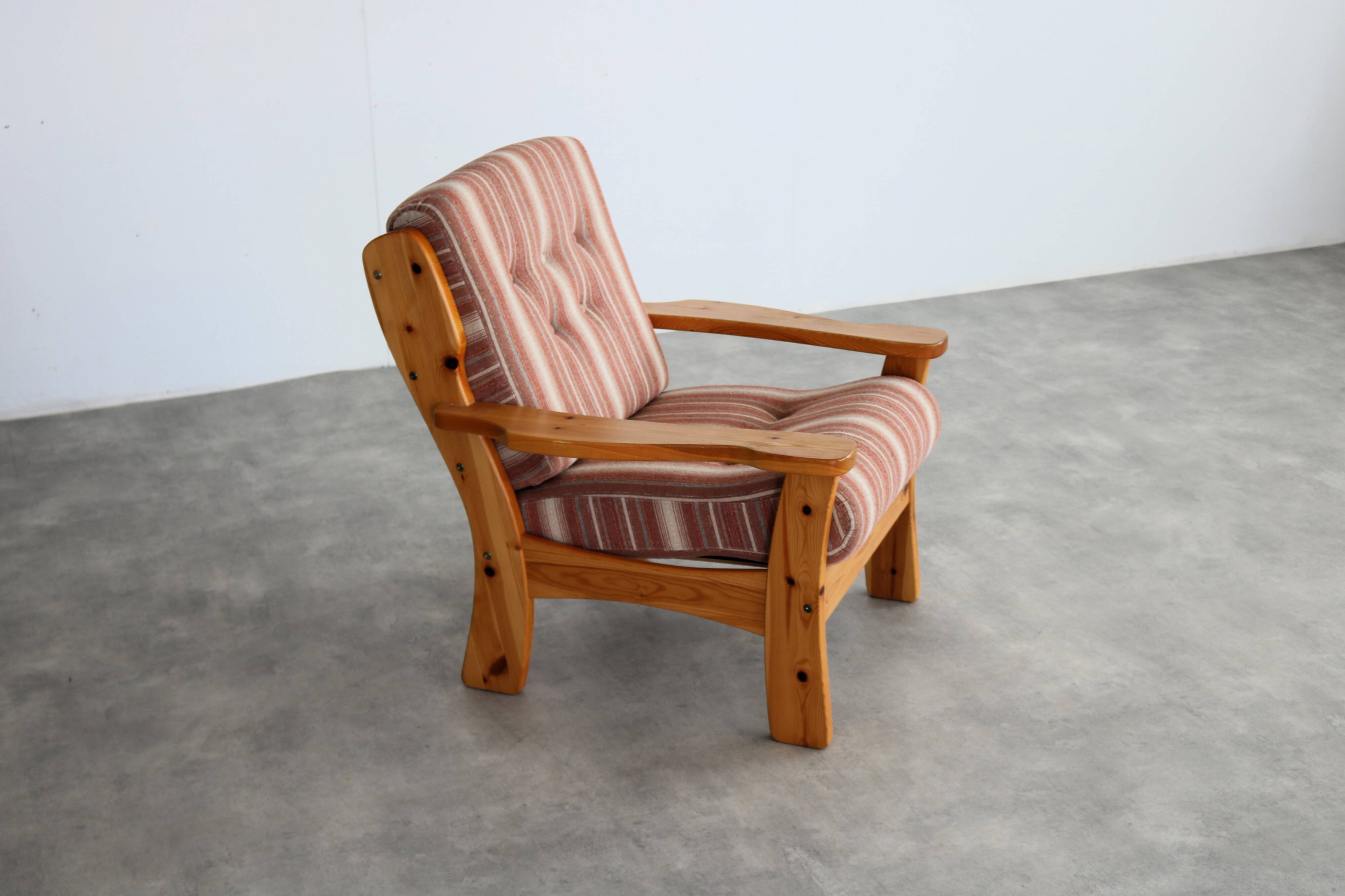 vintage armchair | 60s | pine | Swedish
