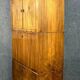 Louis Philippe - Charles X period secretary cabinet in blond walnut