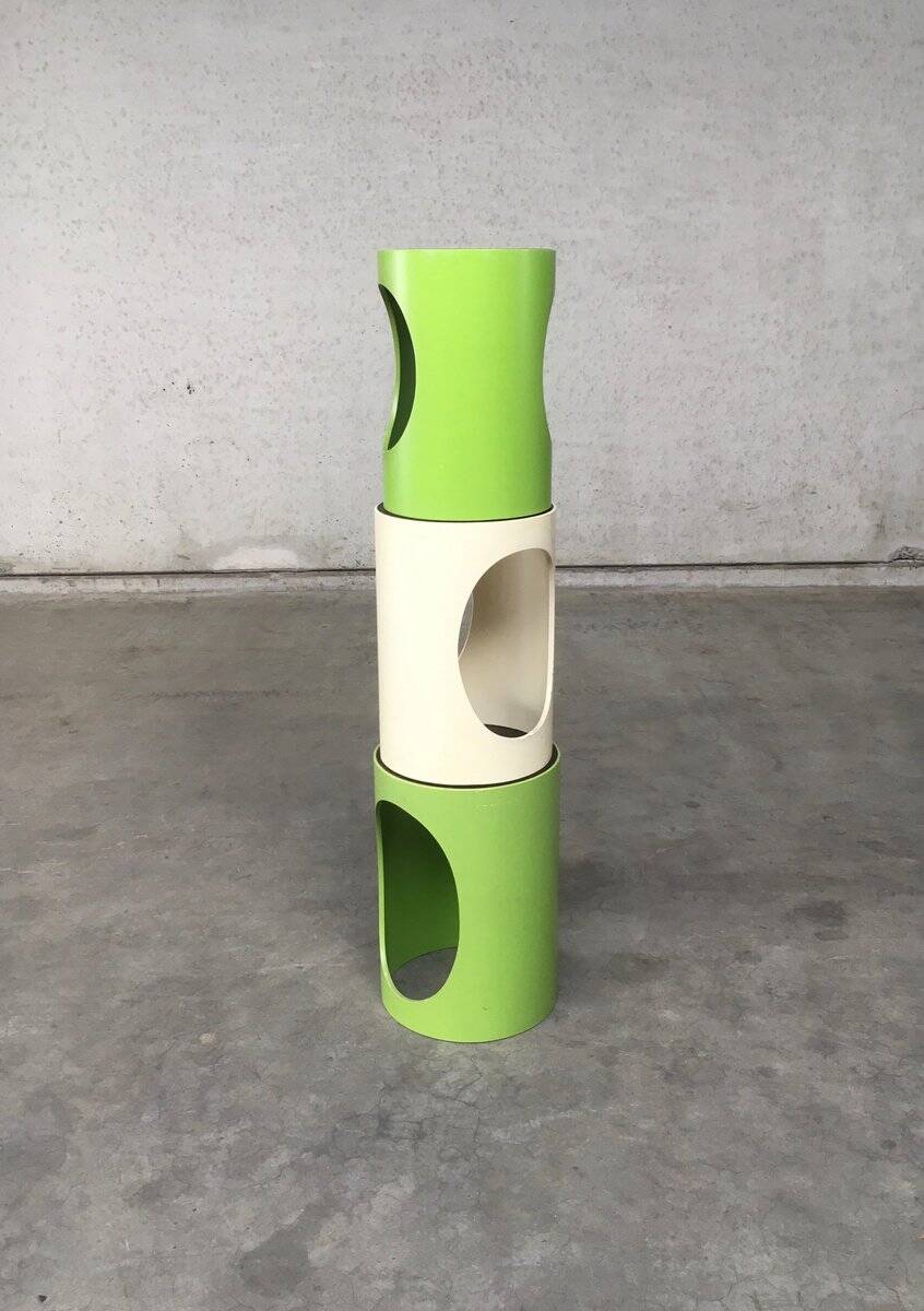 Mid-Century Modern Space Age Design Nesting Table Set by Opal, Germany, 1960s, Set of 3