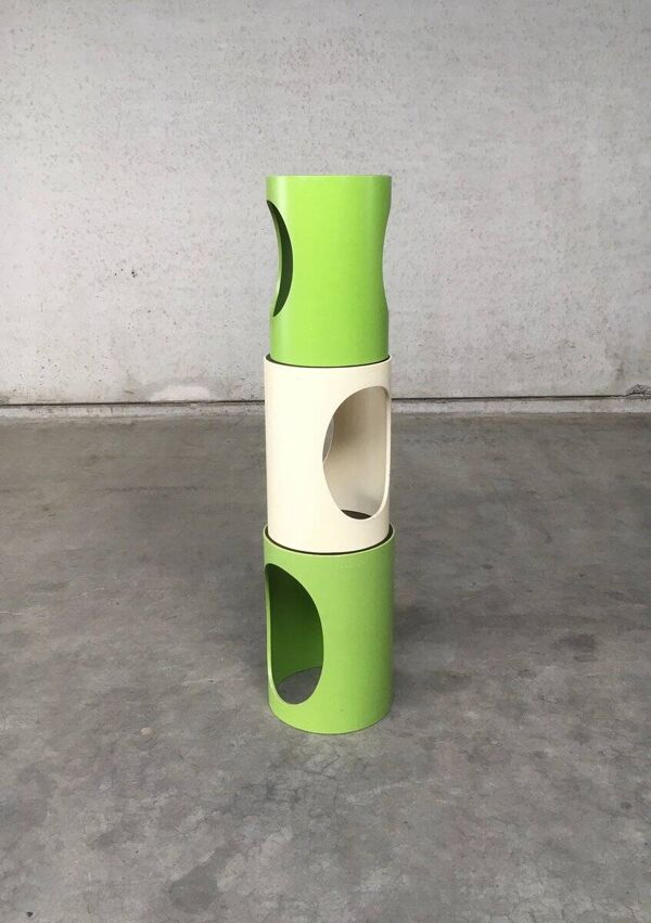 Midc-Cntury Modern Space Age Design Nesting Table Set by Opal, Germany, 1960s, Set of 3