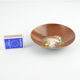 Enameled copper plate bowl, Germany, 1960s