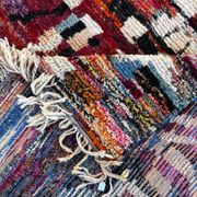 Multicoloured Moroccan Berber rug for the living room.