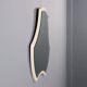 Vintage lacquered wood and mirror glass mirror, design, Italy, 1970s