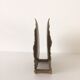 Mail holder, solid brass leaf 1970
