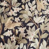 Pair of tapestries style greenery of Aubusson, twentieth century