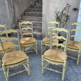 Laffanour Provençal straw chairs