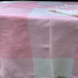 Old tablecloth & 10 napkins
