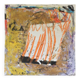 Welcome, 1989. Acrylic and collage by Florence ROQUEPLO (1955)