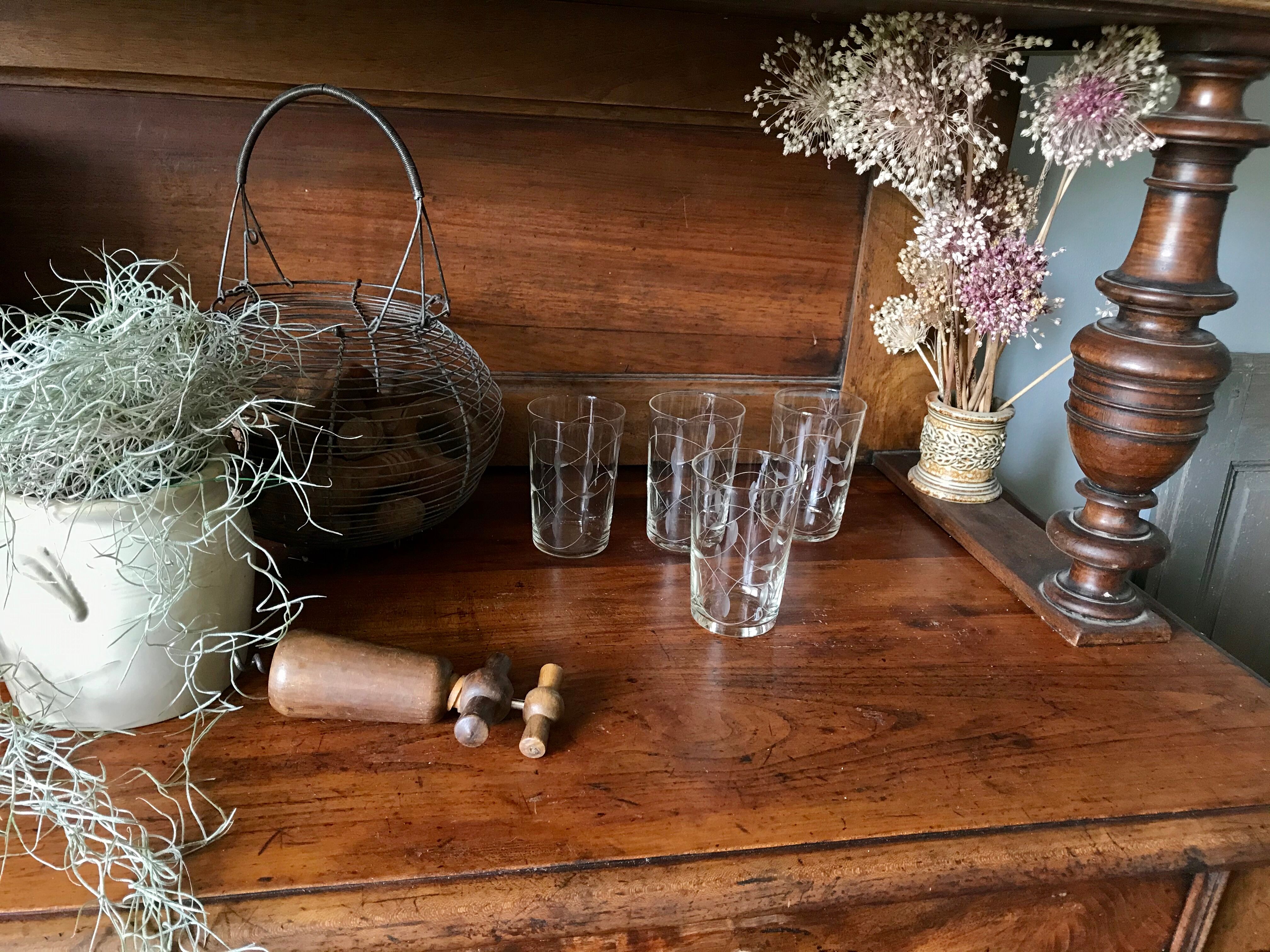 Glass ceiling light circa 1960