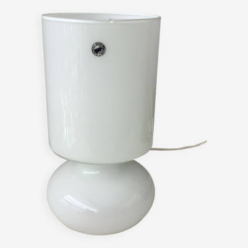 Ikea Lykta white glass lamp Handmade 80'
