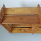 Scandinavian solid wood shelf 60 70s
