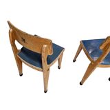 2 x kids chair 1950s, original design Zabo kids chair