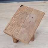 Raw tripod stool