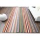 Vintage Turkish Oushak Handmade Wool Cotton Orange Area Rug 201x359