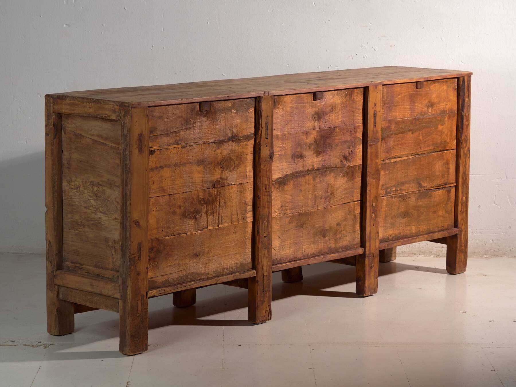 Antique dining room sideboard with three doors (circa 1900) #69