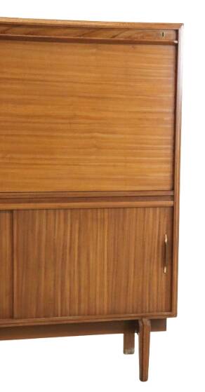 Beaver & Tapley Ltd secretaire 'Elvington' - vintage teak