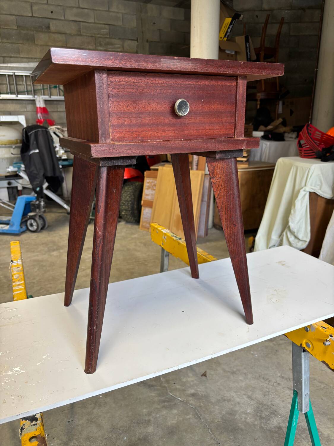 Vintage bedside table