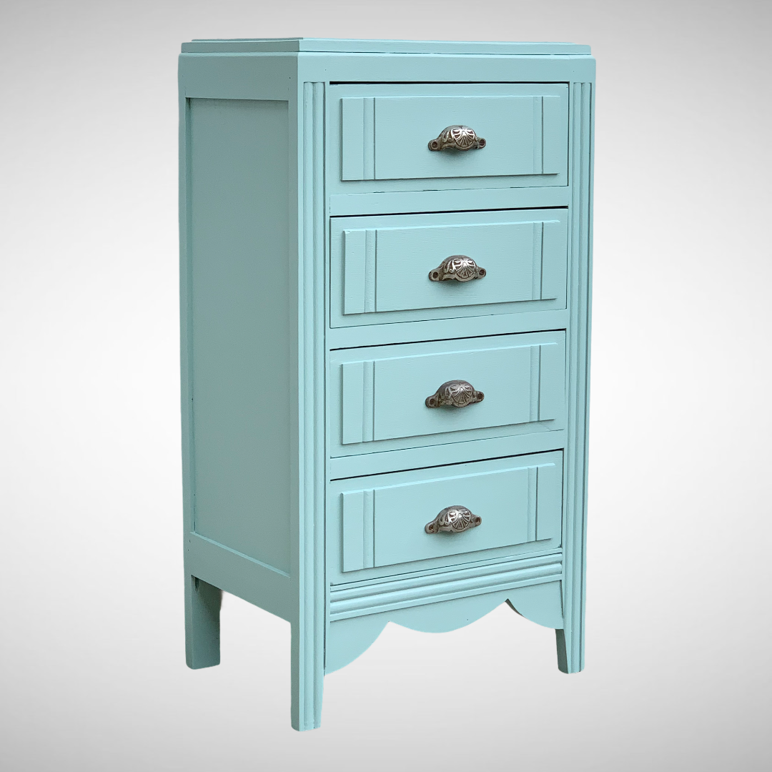 Art Deco dresser handles shells 1930