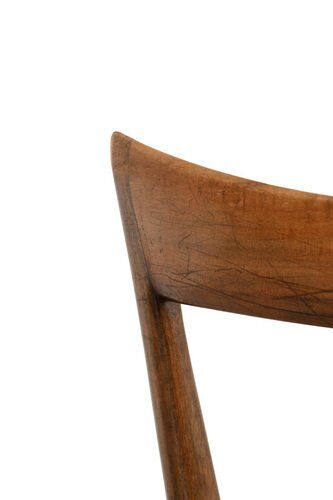 Chaises en tissu violet, ensemble de 2