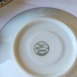 Service à café Bleu de four et or - porcelaine de Limoges