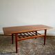 Table basse scandinave 60's modèle "GJ106" par Grete Jalk pour Poul Jeppesen
