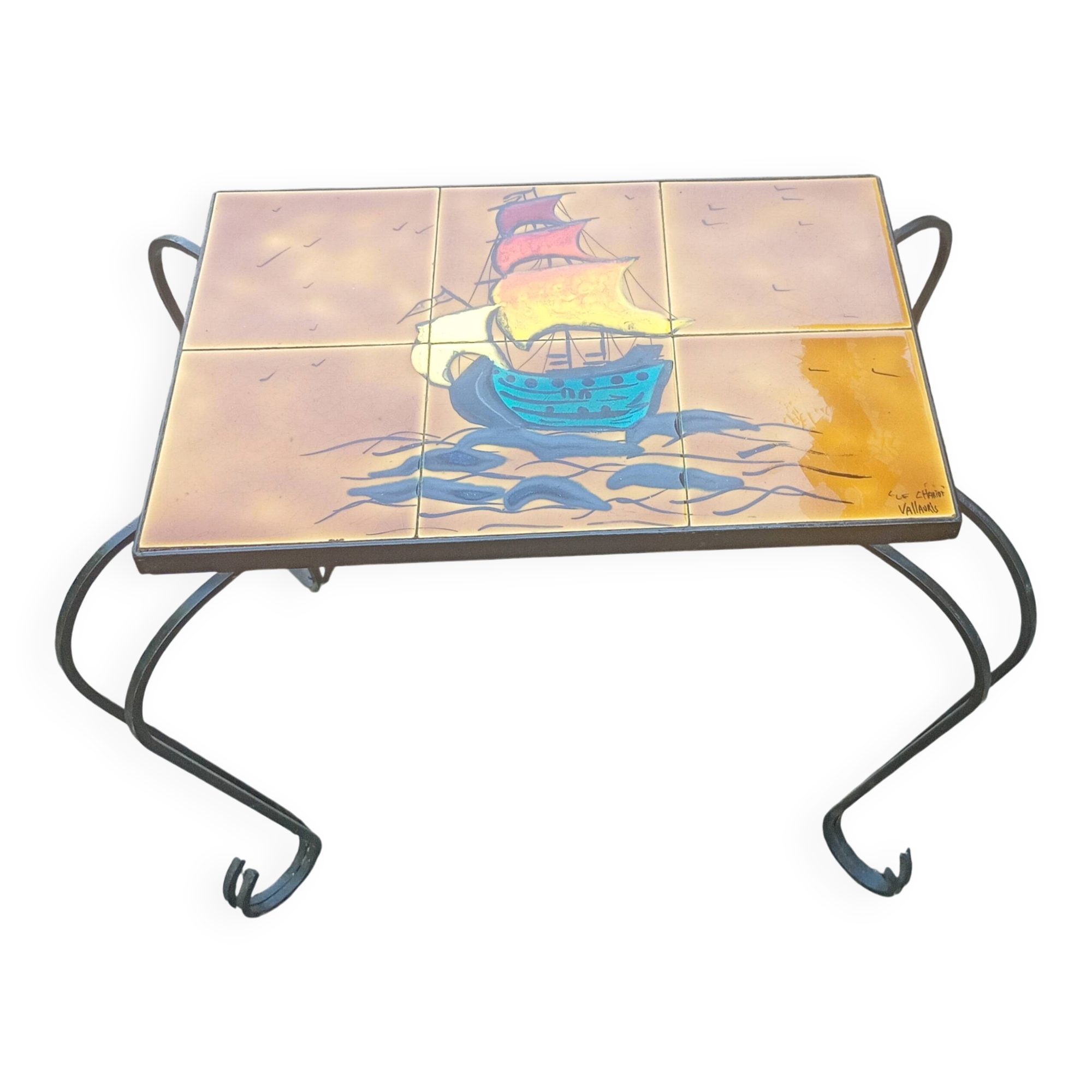 Vallauris coffee table the cart
