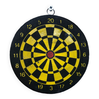 Old vintage dart board target
