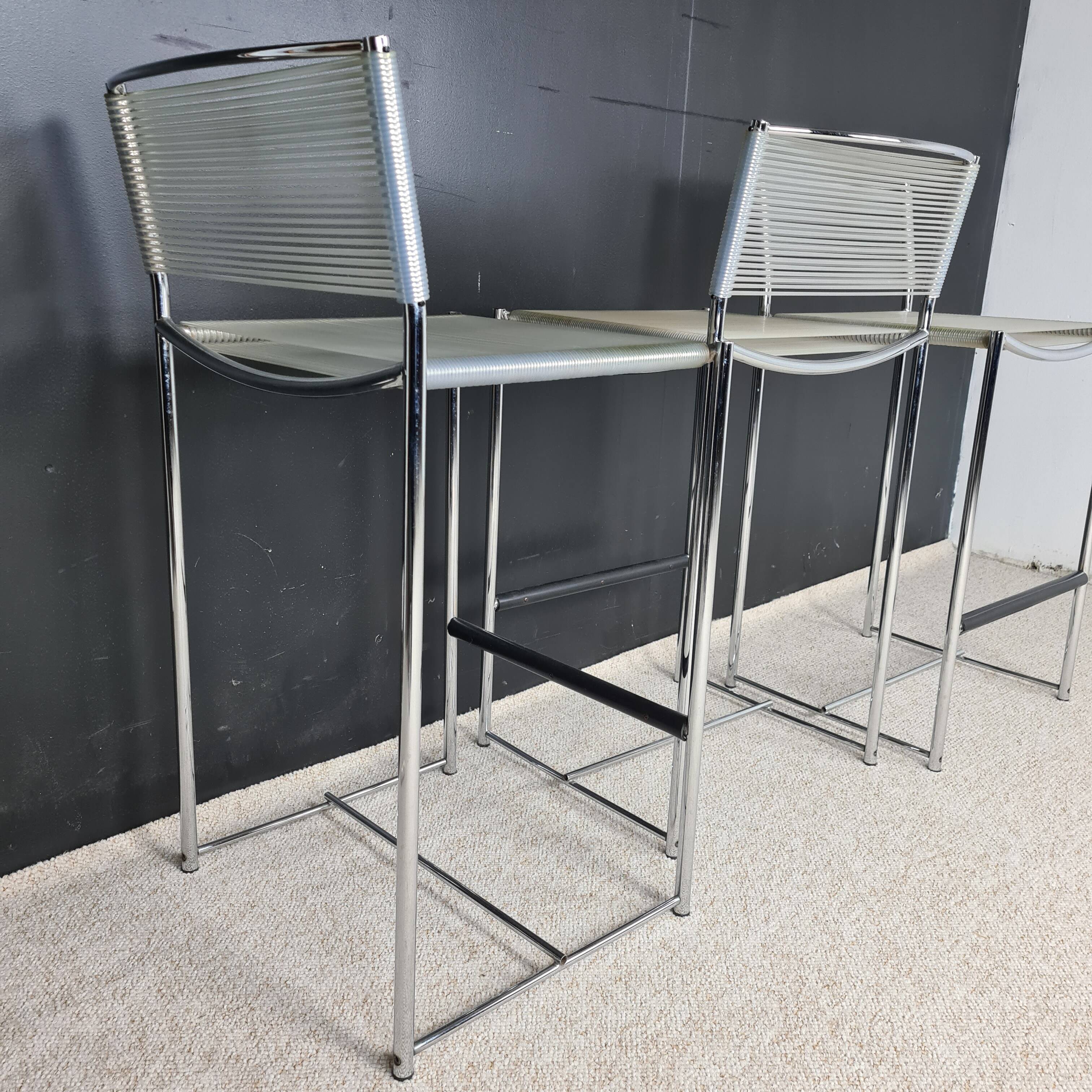 Chaises de bar "spaghetti " Giadomenico Belotti