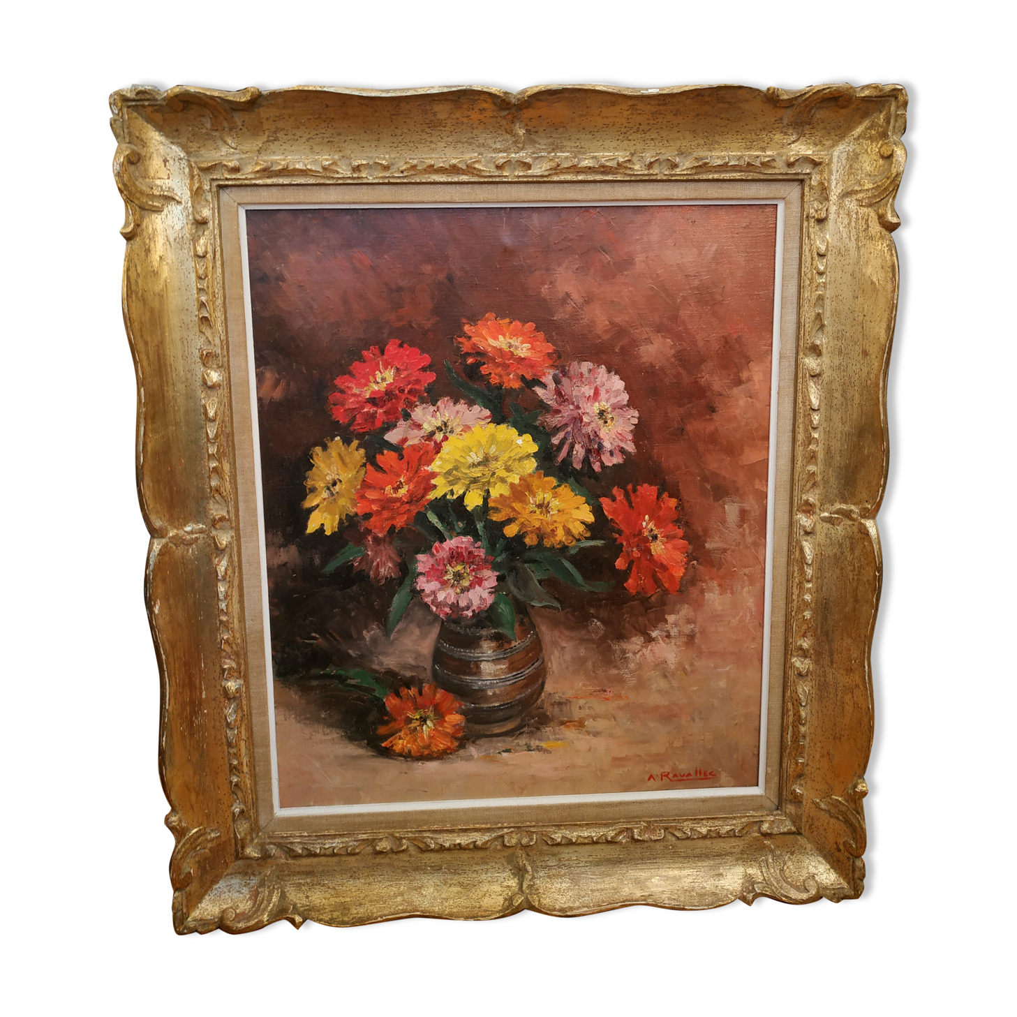 Peinture bouquet de fleurs