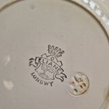 Set of 8 art deco longwy plates